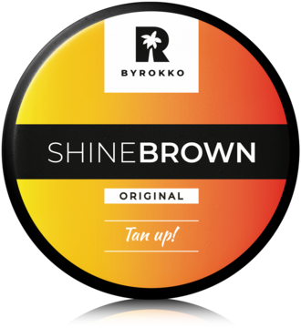 BYROKKO Shine Brown Original,krem przyspieszający opalanie,przód