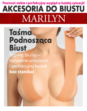MARILYN ,taśma podnosząca biust, Skin,przód