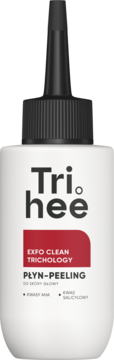 TRI.HEE ,płyn-peeling do skóry głowy, kwasy AHA, kwas salicylowy,przód