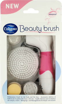 CALYPSO ,szczoteczka do twarzy i ciała,przód