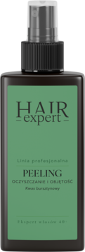 HAIR EXPERT Linia Profesjonalna ,peeling do skóry głowy, enzymatyczny,przód