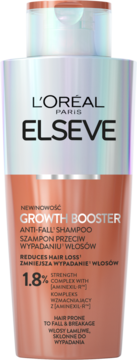 L'ORÉAL PARIS ELSEVE Growth Booster ,szampon do włosów, wzmacniający,przód
