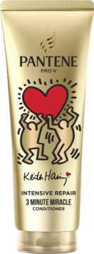 PANTENE Pro-V Keith Haring,odżywka do włosów, 3 minutowa,przód