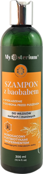 MYSTERIUM ,szampon do włosów suchych i matowych, z baobabem,przód