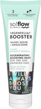 SO!FLOW BY VIS PLANTIS ,booster do włosów suchych i zniszczonych,przód