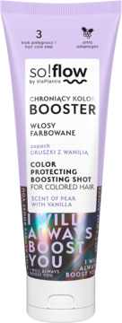 SO!FLOW BY VIS PLANTIS ,booster do włosów, ochrona koloru,przód