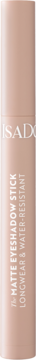 Pionowy beżowy matowy cień w kredce IsaDora Matte Eyeshadow Stick, wodoodporna formuła.