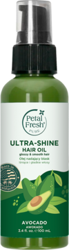 PETAL FRESH PURE ,olej do włosów, nadający blask, Awokado,przód