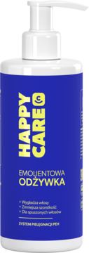 HAPPY CARE ,odżywka do włosów, emolientowa,przód