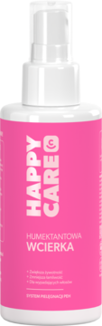 HAPPY CARE ,wcierka na porost włosów, humektantowa,przód