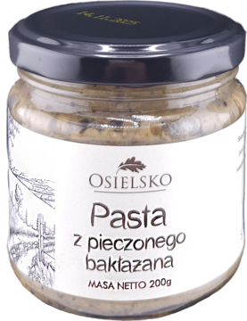 OSIELSKO ,pasta z pieczonego bakłażana,przód