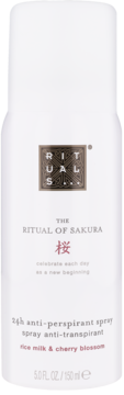 RITUALS... The Ritual Of Sakura ,antyperspirant w sprayu, Mleko Ryżowe i Kwiat Wiśni,przód