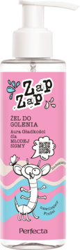 PERFECTA Zap Zap ,żel do golenia dla młodej skóry,przód