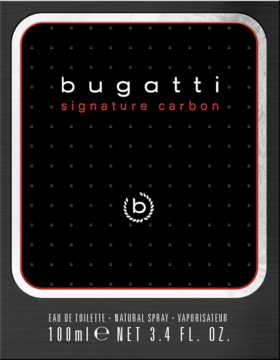 BUGATTI Signature  Carbon,woda toaletowa dla mężczyzn,przód