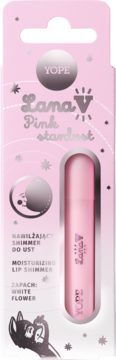 YOPE Lana V Pink Stardust,balsam do ust, nawilżający,przód