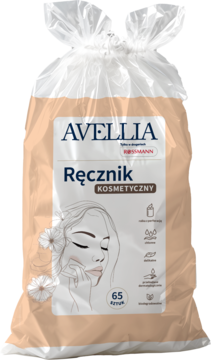 AVELLIA ,ręczniki kosmetyczne, jednorazowe,przód