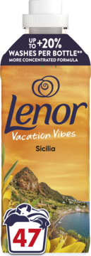 LENOR Vacation Vibes Sicilia,płyn do płukania tkanin,przód