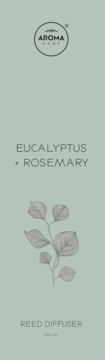 AROMA HOME Simplicity ,patyczki zapachowe, Eucalyptus & Rosemary,przód
