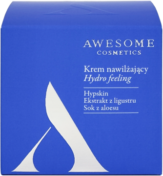 AWESOME COSMETICS Hydro Feeling ,krem do twarzy, na dzień i na noc,przód