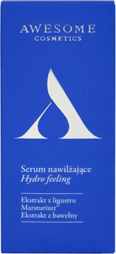 AWESOME COSMETICS Hydro Feeling ,serum do twarzy, nawilżające,przód