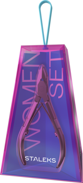 STALEKS Home Pro Women,zestaw narzędzi do manicure,przód