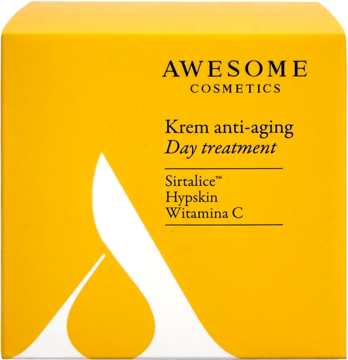 AWESOME COSMETICS Anti-Aging ,krem do twarzy, na dzień,przód