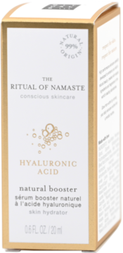 RITUALS... The Ritual Of Namaste ,booster do twarzy naturalny, nawilżający, z Kwasem Hialuronowym,przód