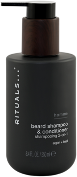 RITUALS... Homme ,szampon i odżywka do brody 2w1, Olejek Arganowy i Bazyliowy,przód