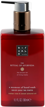 RITUALS... The Ritual Of Ayurveda ,mydło w płynie do rąk, Róża Indyjska i Olejek Migdałowy,przód