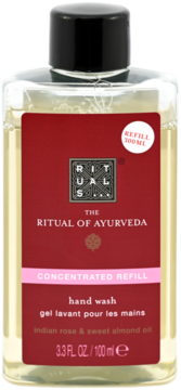 RITUALS... The Ritual Of Ayurveda ,koncentrat mydła w płynie do rąk, Róża Indyjska i Olejek Migdałowy, uzupełnienie,przód