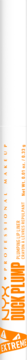 NYX PROFESSIONAL MAKEUP Duck Plump ,konturówka do ust, powiększająca, matowa, nr 01 Ducking Clear,przód