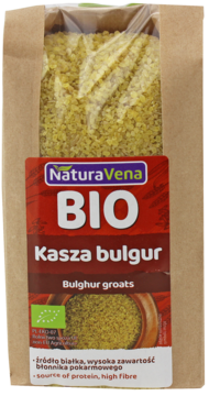 NATURAVENA ,kasza bulgur, Bio,przód