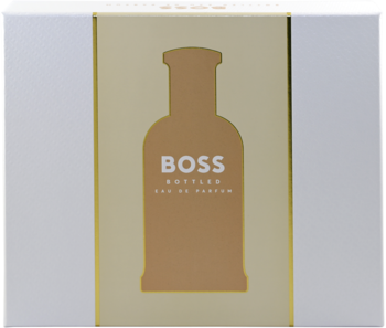 HUGO BOSS Bottled ,zestaw dla mężczyzn, woda perfumowana 100 ml + żel pod prysznic 100 ml + dezodorant w sztyfcie 75 ml,przód
