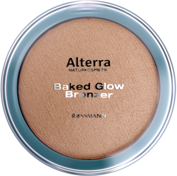 ALTERRA ,bronzer do twarzy i ciała, wypiekany, rozświetlający,przód