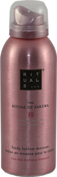 RITUALS... The Ritual Of Sakura ,mus do ciała, Mleko Ryżowe i Kwiat Wiśni,przód