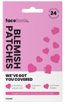 FACE FACTS ,plastry na wypryski, Serca,przód