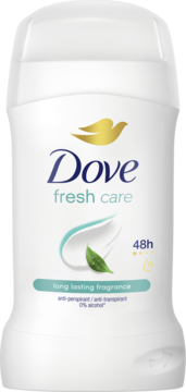 DOVE Fresh Care,antyperspirant w sztyfcie, 48h,przód