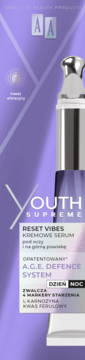 AA Youth Supreme ,serum pod oczy i na górną powiekę, na dzień i na noc,przód