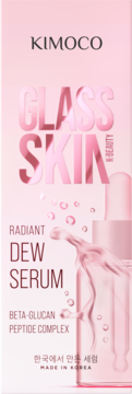 KIMOCO Glass Skin ,serum do twarzy, nawilżające, nadające promienny wygląd skórze,przód