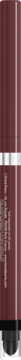 Automatyczna kredka do oczu L'Oréal Infaillible Grip Gel w błyszczącym odcieniu Velvet Bordeaux, widok z przodu.