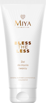 MIYA COSMETICS Bless The Less ,żel do mycia twarzy, z betainą, hydrolatem z pomarańczy i niacynamidem,przód