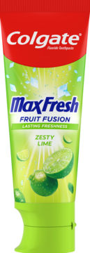 COLGATE Max Fresh Fruit Fusion,pasta do zębów, Zesty Lime,przód