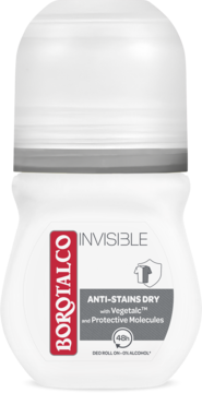 BOROTALCO Invisible ,antyperspirant w kulce, 48h,przód