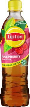 LIPTON ,niegazowany napój herbaciany bez cukru, Raspberry,przód
