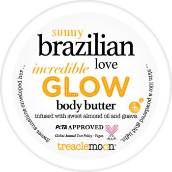 TREACLEMOON Brazilian Love Sunny,masło do ciała, Incredible Glow,przód
