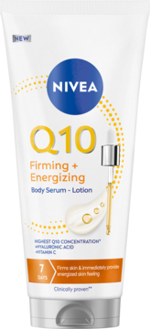NIVEA Q10 Firming + Energizing,serum-balsam do ciała, ujędrniający i energetyzujący,przód