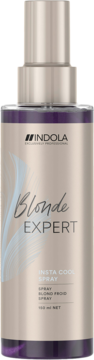 INDOLA Blonde Expert Insta Cool,odżywka do włosów neutralizująca żółte odcienie, w sprayu,przód