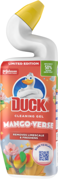 DUCK ,żel do czyszczenia toalet, Mango - Verse,przód