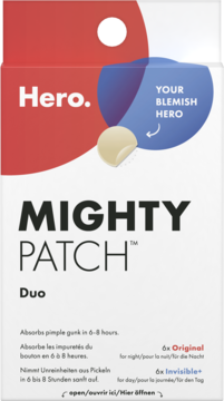 HERO. Mighty Patch Duo,plastry na wypryski,przód