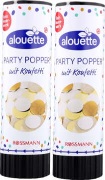 ALOUETTE ,konfetti, Złote,przód
